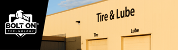 front of tire and lube shop