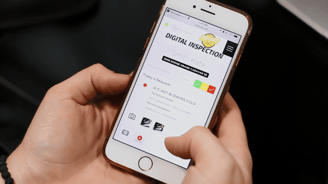 Digital Inspection on phone